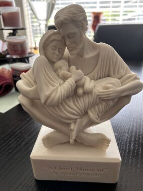 “A Quiet Moment” Sculpture of the Holy Family by Timothy P. Schmultz